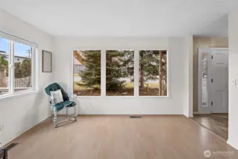 picture perfect view from formal living area