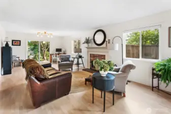 formal living room and possible formal dining off of entry way