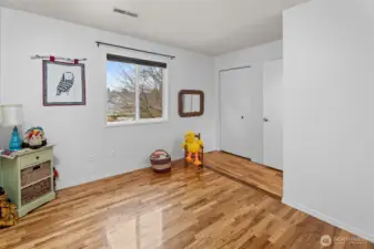 3rd bedroom on upper level