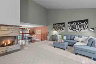 High Vaulted Ceiling