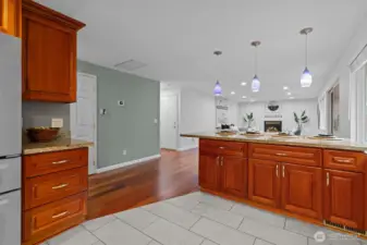 Brazilian Cherry Cabinets