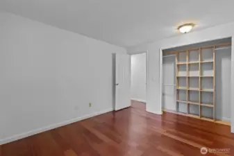 Bedroom 4 with Brazilian cherry floors