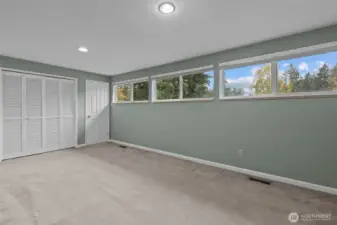 Large private home office great for remote work