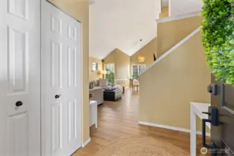 Gorgeous, gleaming hardwood floors throughout the entire home