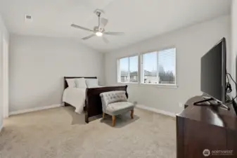 Large primary suite.