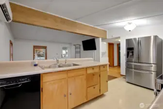 Kitchen area.