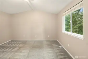 Primary bedroom unstaged