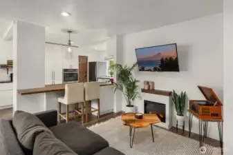 Cozy space to gather with your favorite people.