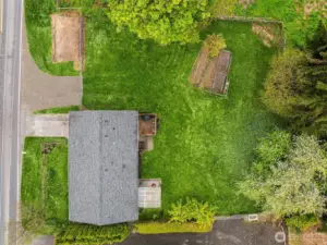 Property is set on a quarter acre.