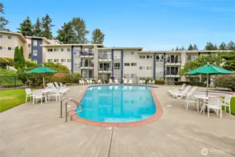 Community swimming pool
