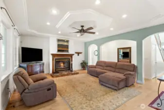 Living Room w/ Fireplace