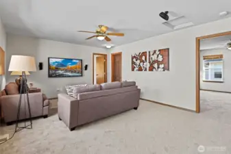 Mounts & speakers stay with the property