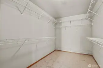 HUGE walk-in closet