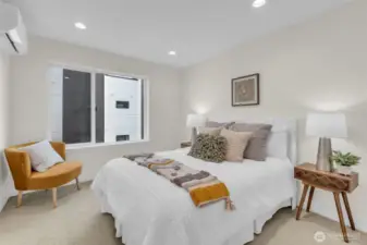 Generous 2nd bedroom.