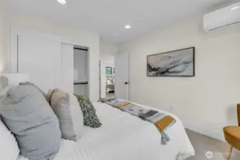 Generous 2nd bedroom.