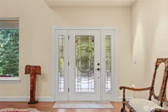 Light filled entry