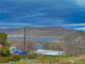 View of Crescent Bay and Lake Roosevelt