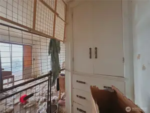 Bonus room with slider to deck