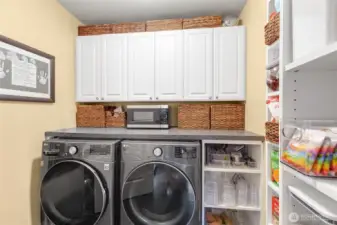 Washer and dryer are included.