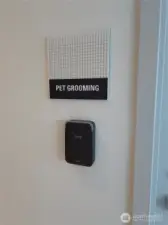Pet Grooming Room