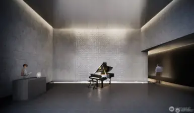 Front Lobby with Piano