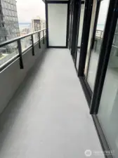 Your Patio! Privacy Walls on either end,