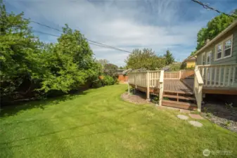 Easy transition to the back yard