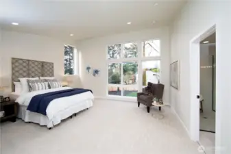 This photo is from another home by the same builder and reflects similar finishes and style.