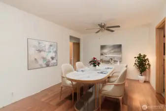 Virtually staged for furniture ideas.