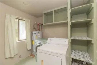 ADU Laundry room