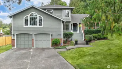 This beautifully maintained home, tucked away in a quiet cul-de-sac, offers spacious living areas filled w/natural light & a layout designed for both entertaining & everyday comfort. The kitchen flows seamlessly into the dining & living spaces, making gatherings effortless. A large bonus room provides the perfect setting for media, play, or hobbies, while the main floor bedroom & dedicated office add flexibility for today’s lifestyles. Upstairs, generously sized bedrooms & a private primary suite create a relaxing retreat. Outside, the private backyard—spanning two parcels—offers ample room for gardening, play, or relaxing. Close to schools, parks, shopping, dining, business hubs and major freeways for easy commuting options.