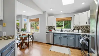 Enjoy everyday living in this bright & updated kitchen designed for comfort and function.