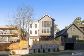 Striking contemporary architecture of the community