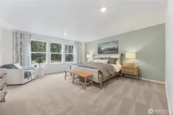 Primary Bedroom (#1) -Photos are for representational purposes only, colors, elevation and features may vary.