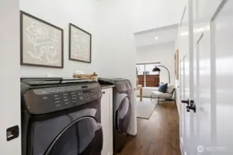 Full size Samsung washer & dryer