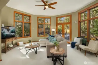 Large Circular Rec Room