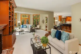 Sitting Area, Rec Room, Eating Space & Kitchen