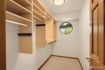Primary Walk-In Closet