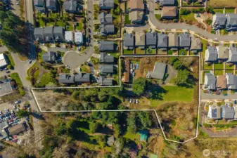 Surrounded by new communities