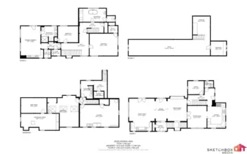 Floor plan - 3 stories plus basement