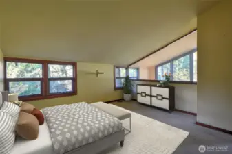 Primary Suite-Virtually Staged