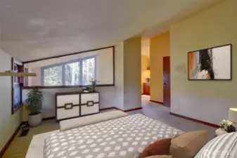 Primary Suite - 2nd Angle - Virtually Staged
