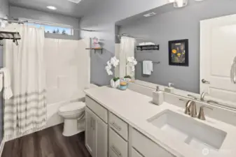 Upstairs bathroom