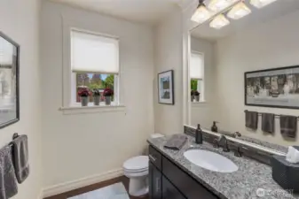 Main floor powder bathroom.