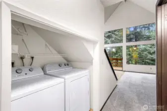 Laundry on main floor - washer and dryer included in sale