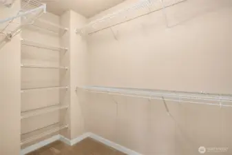 Walk in closet