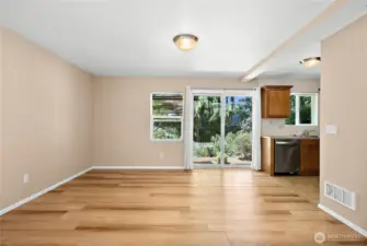 Brand new LVP flooring throughout the main level.