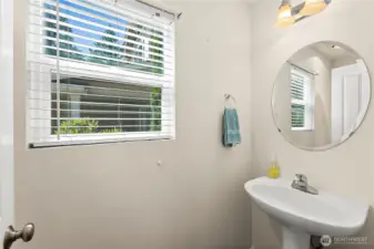 1/2 bath on main floor