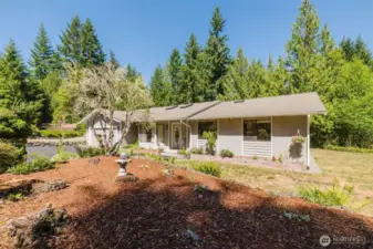 Freshly painted and landscaped. Move in Ready!