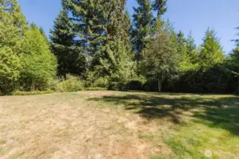Plenty of room to garden!